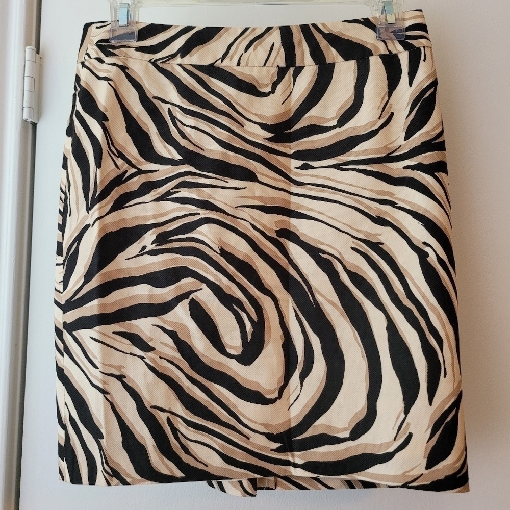 Ann Taylor Loft Animal print skirt
